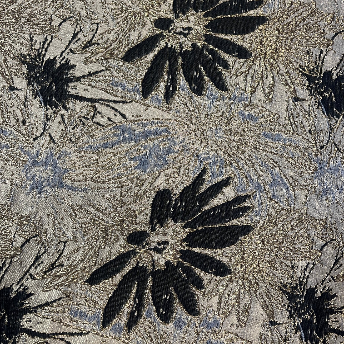TEDDY: Brocard couture fleurs tissés