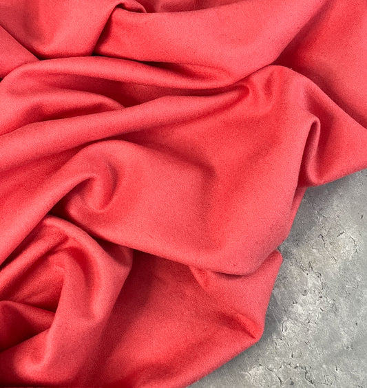 FRAGOLA: Caban de laine rose bonbon