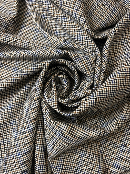 FILIPPO: lainage tailleur à carreaux