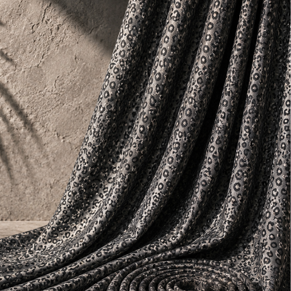 LÉORIS: Leopard print knit