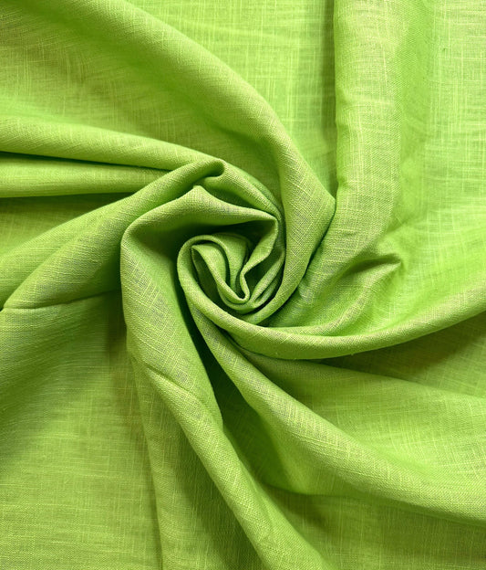 KATHIA: Lin mélangé vert pomme