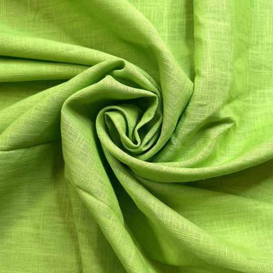 KATHIA: Lin mélangé vert pomme
