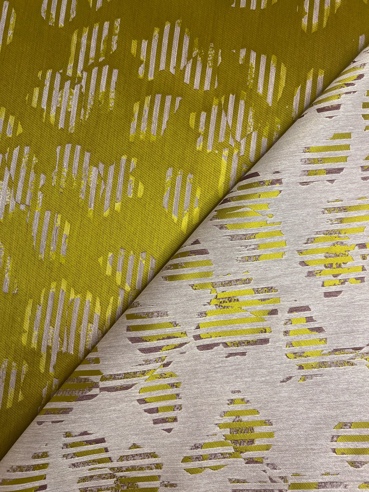 ALBA DI GIADA: Jacquard double face  motif géométrique