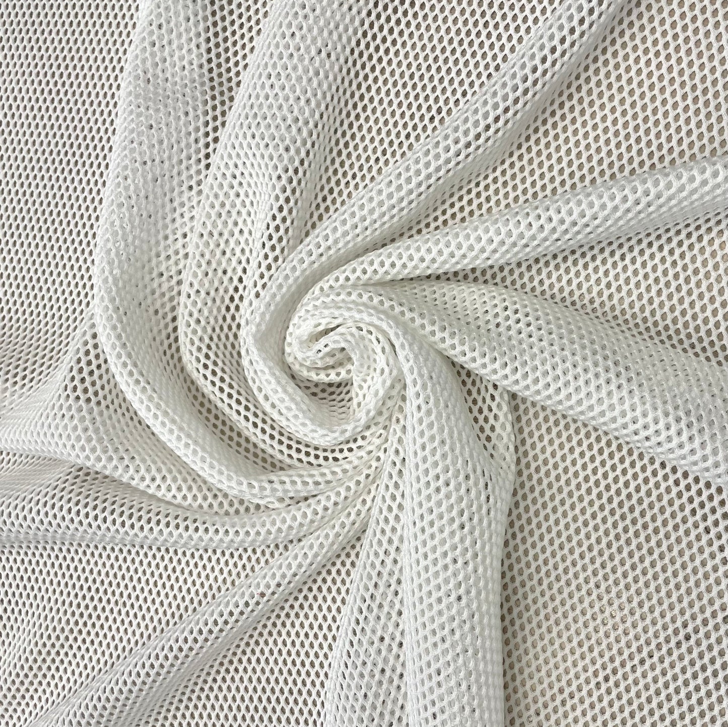 MANU: Maille 3D respirante double épaisseur blanche