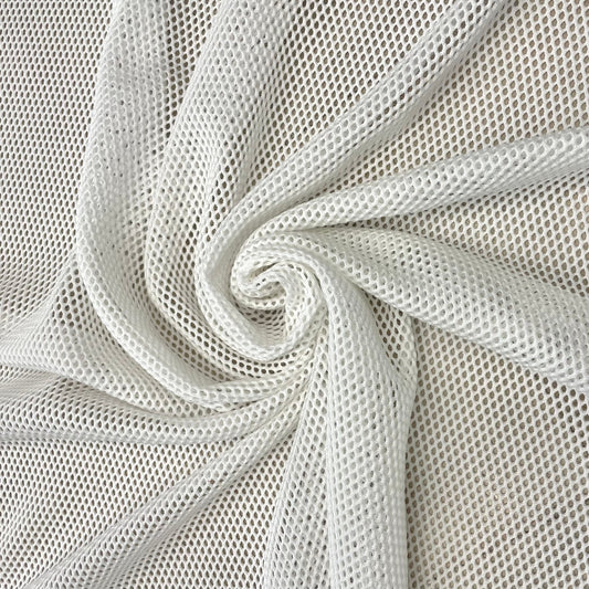 MANU: Maille 3D respirante double épaisseur blanche