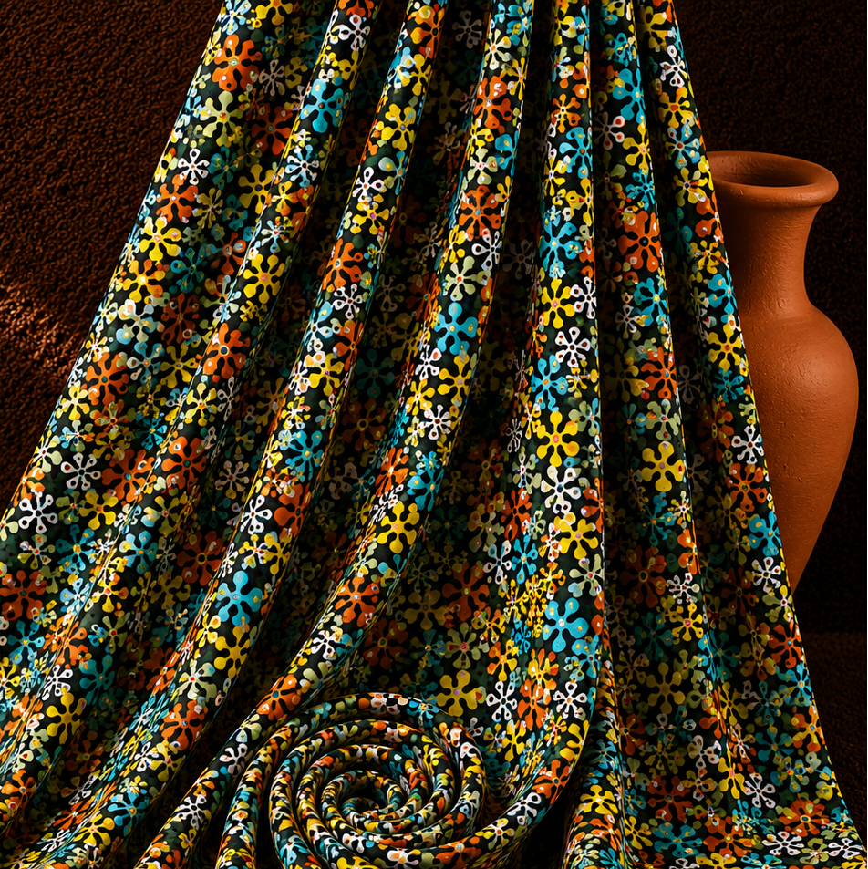 MONA: Maille imprimée Rétro