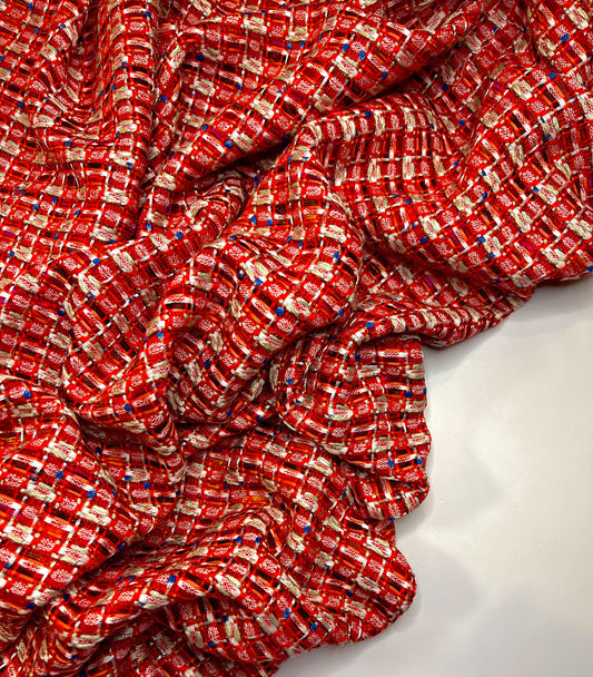 ANTOINETTE: Tweed français coton