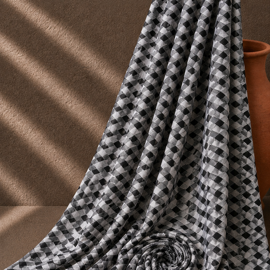 YANN: Zig Zag print knit