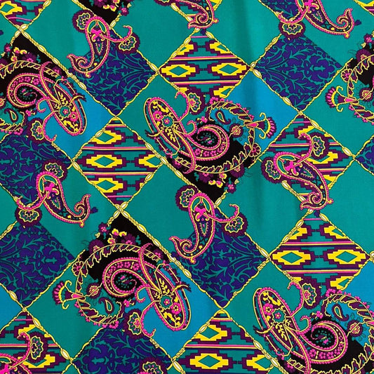 VERONICA : Tissu crepe de soie fantaisie - Tiss'ART