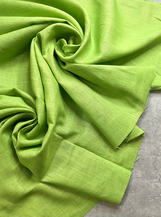 KATHIA: Lin mélangé vert pomme