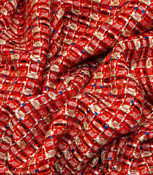 ANTOINETTE: Tweed français coton