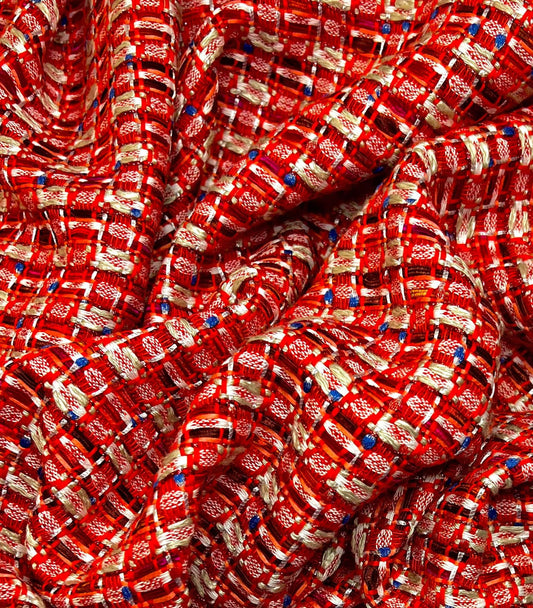 ANTOINETTE: Tweed français coton