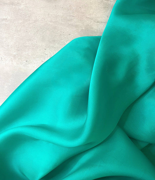 ESMERALDA: Organza de soie double épaisseur - Tiss'ART