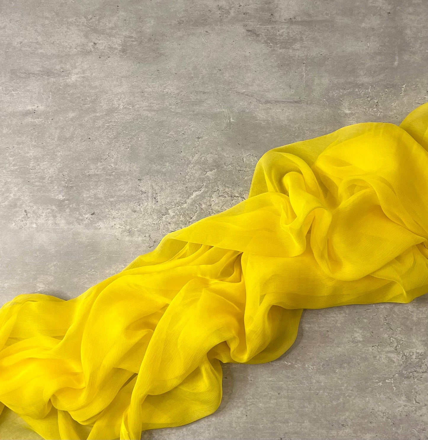 PULCINO: Mousseline de Soie crinkle