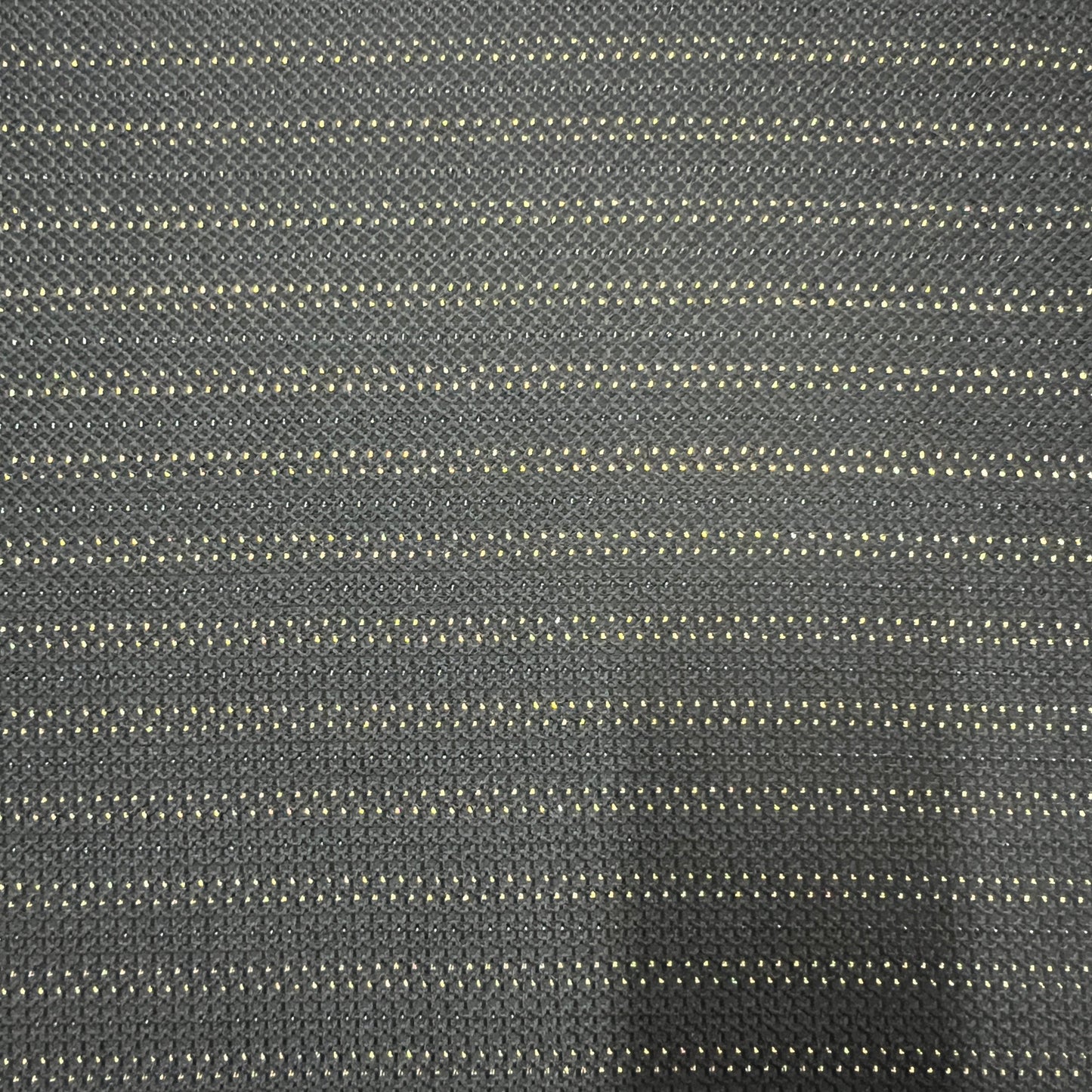 AURUM : Coton tissé à rayures lurex doré