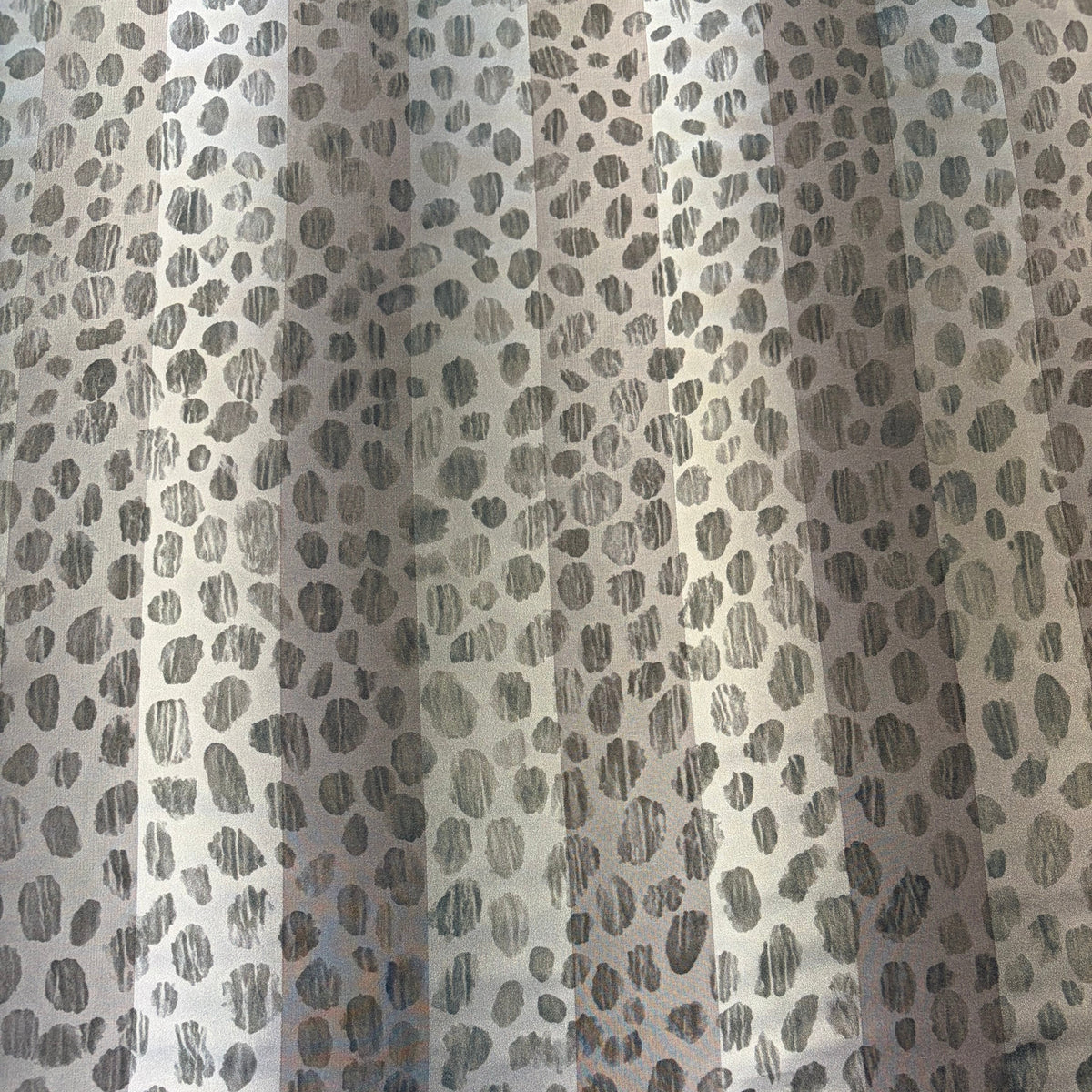 AUBÉLINE : Bande satin imprimé animalier