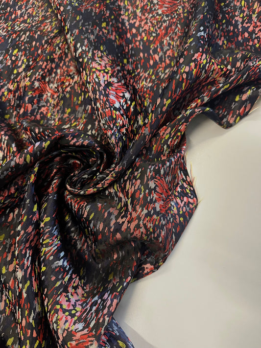 Sandra: Brocard double face aux touches colorés