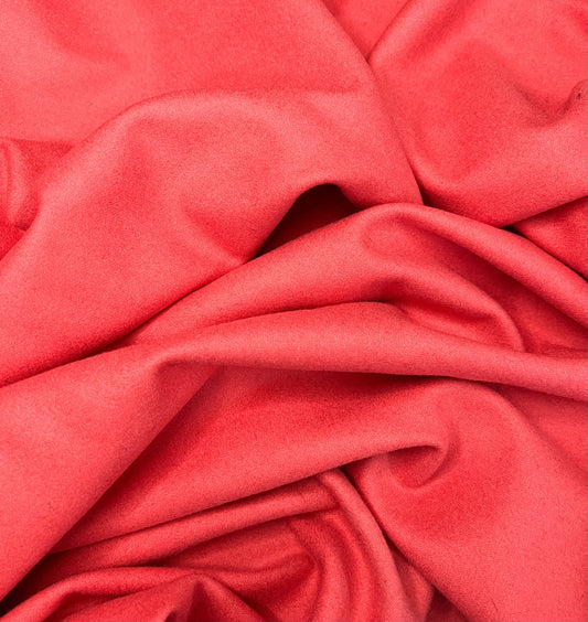 FRAGOLA: Caban de laine rose bonbon