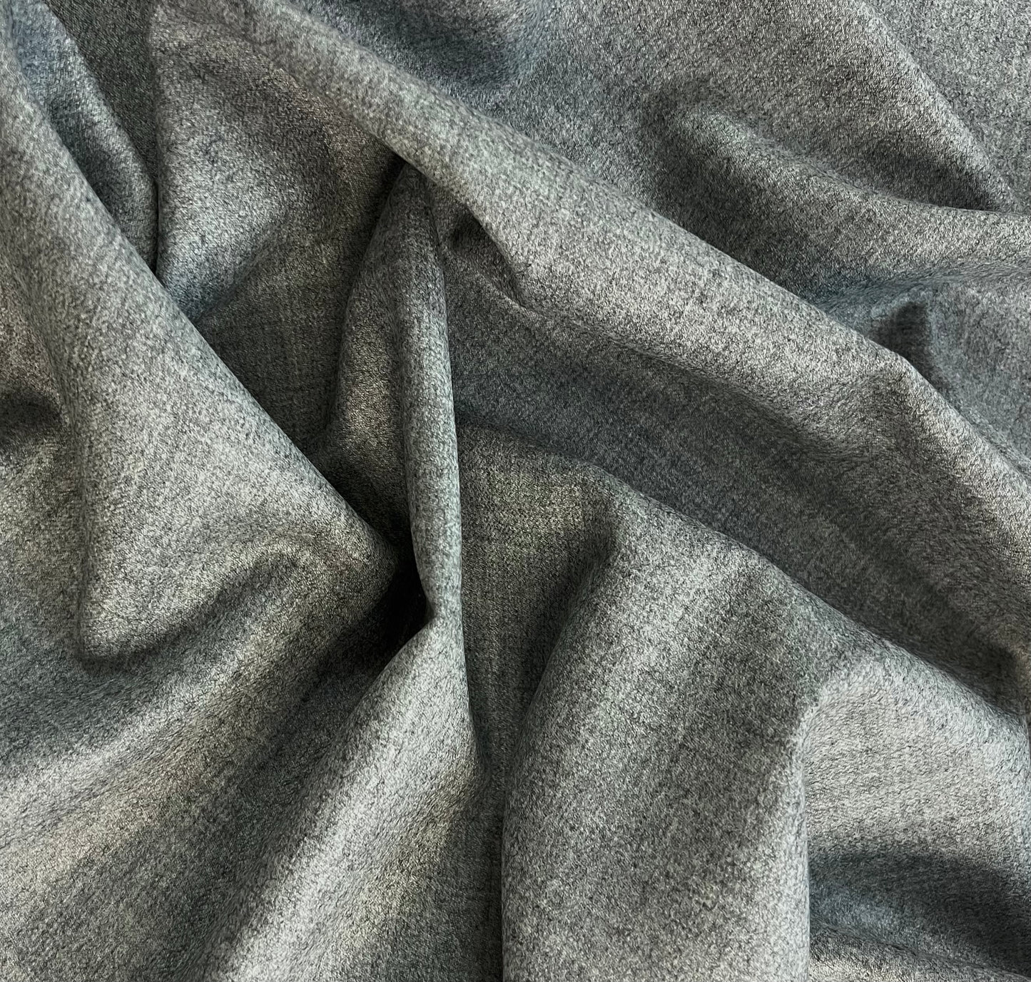 ALPINO: Laine tailleur gris chiné