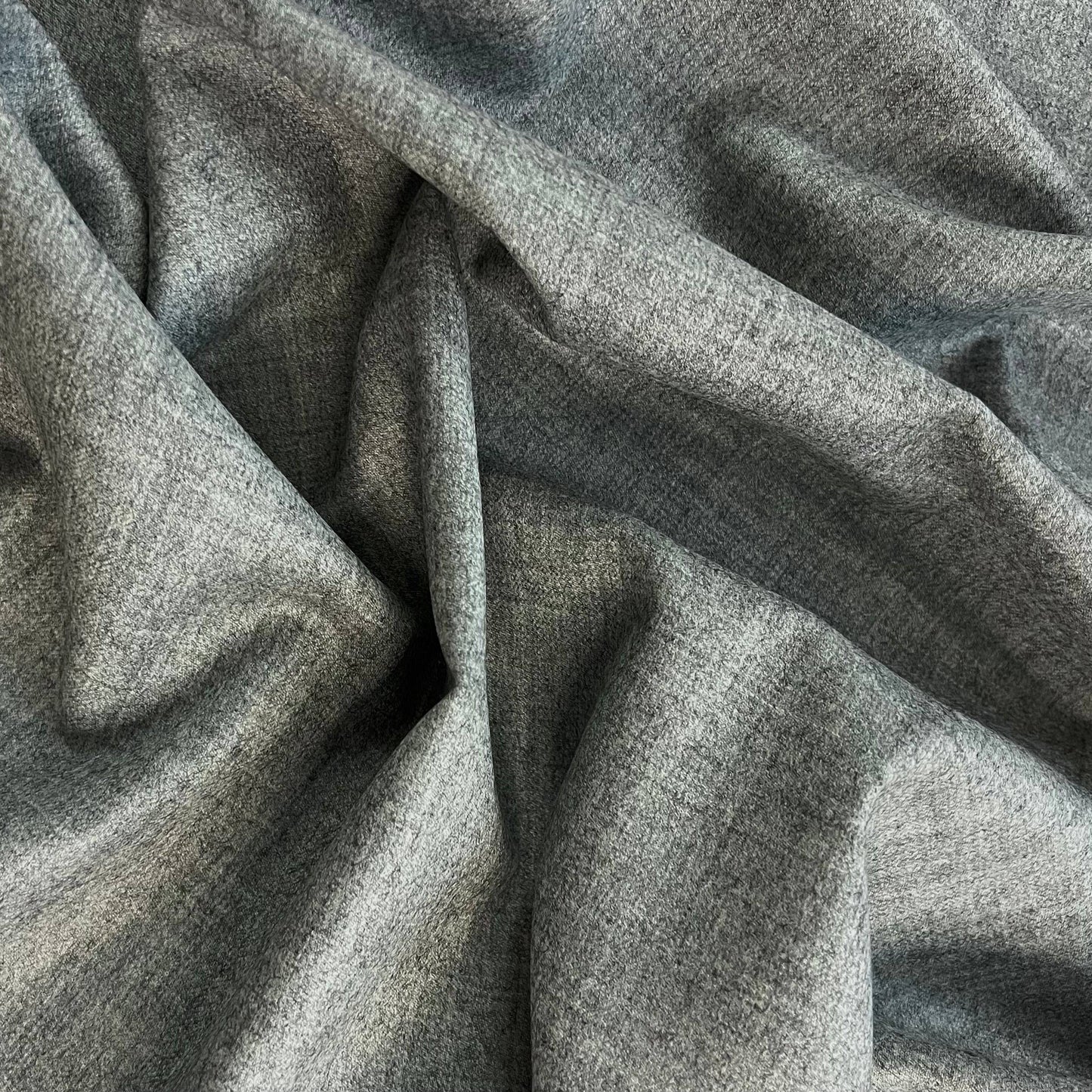 ALPINO: Laine tailleur gris chiné