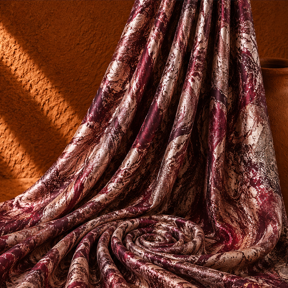 MELHIA: Brocard couture fleurs tissés