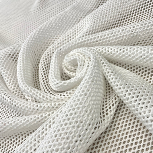 MANU: Maille 3D respirante double épaisseur blanche