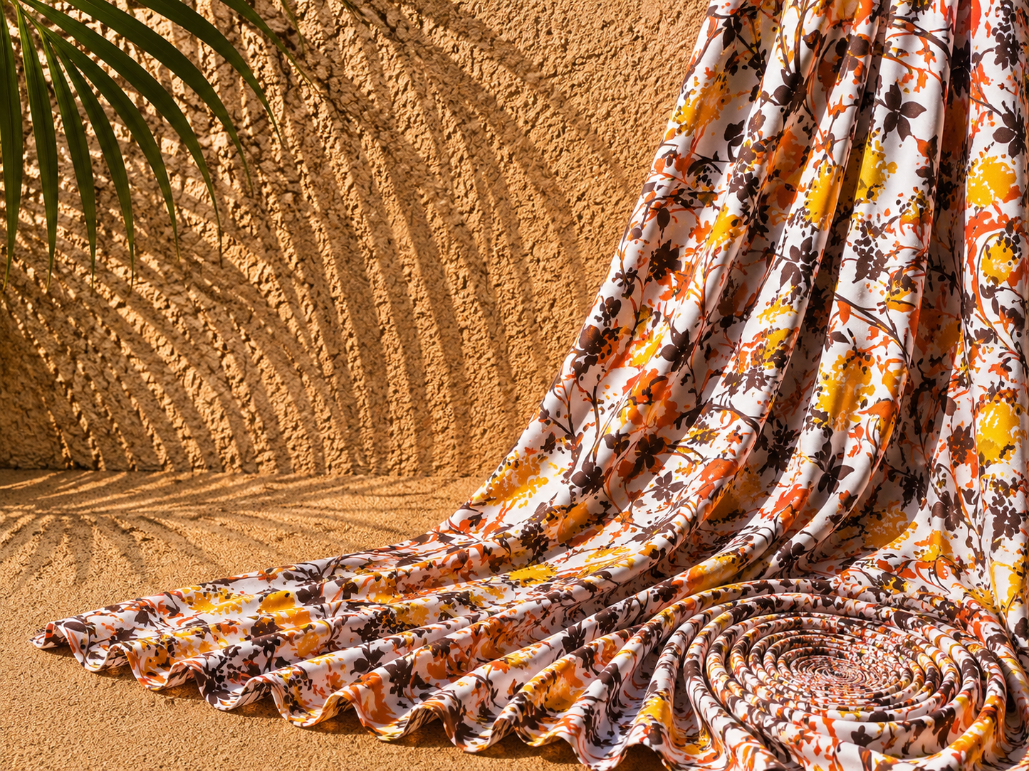 AUTUMN: Autumn Flowers Print Knit