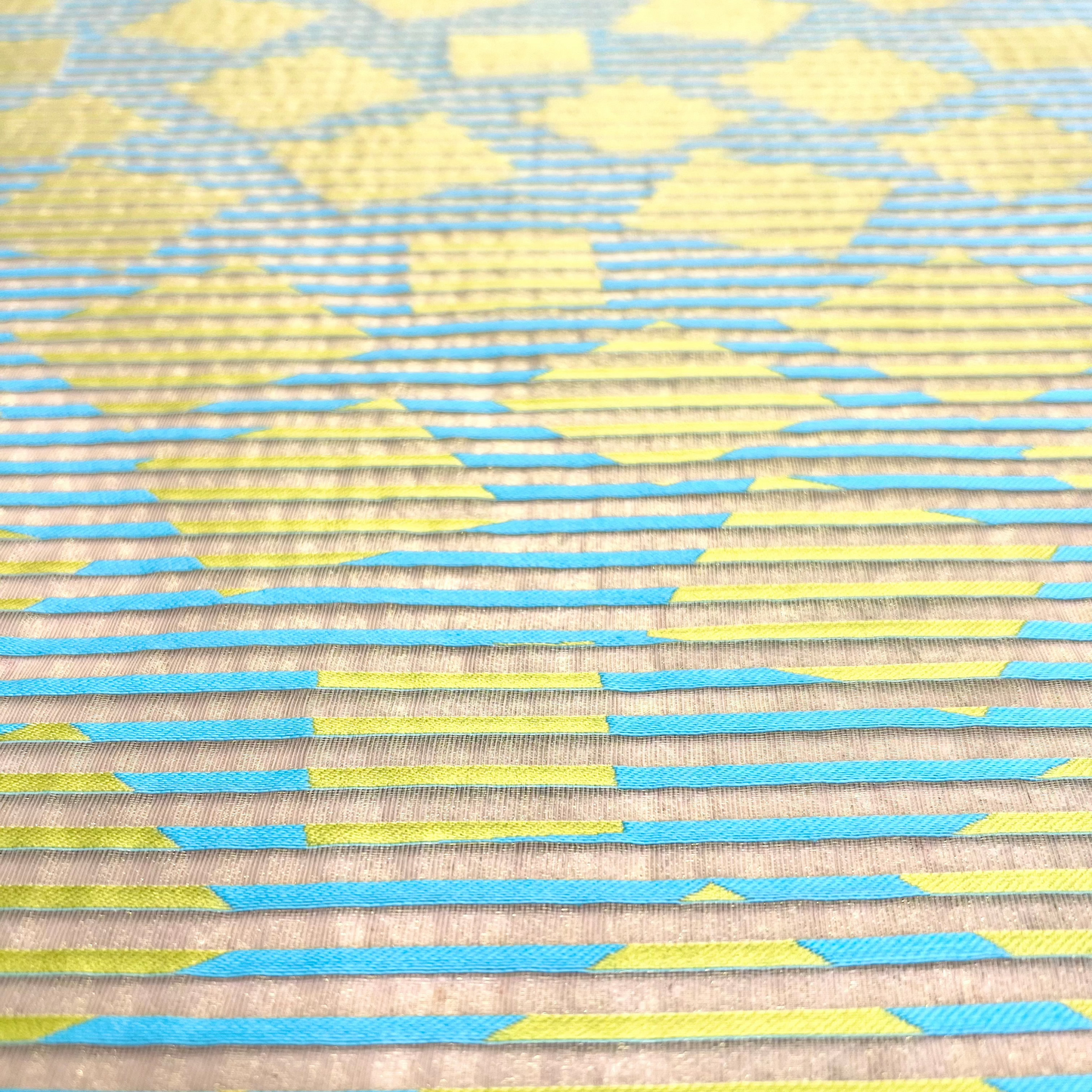 NEPTULA: Organza jacquard irisé