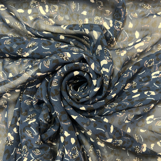 Aphrodite: Mottled print muslin
