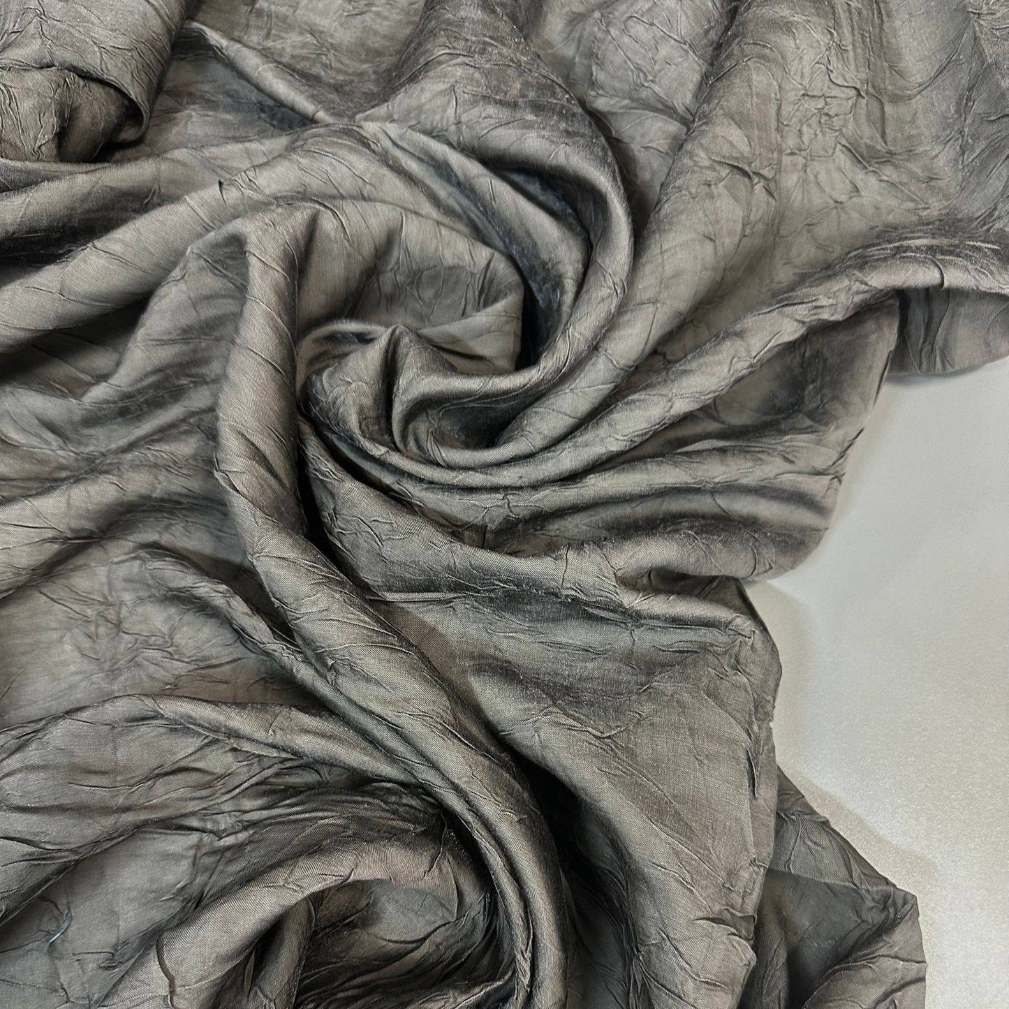 BETWI: Tissu froissé finition marbré