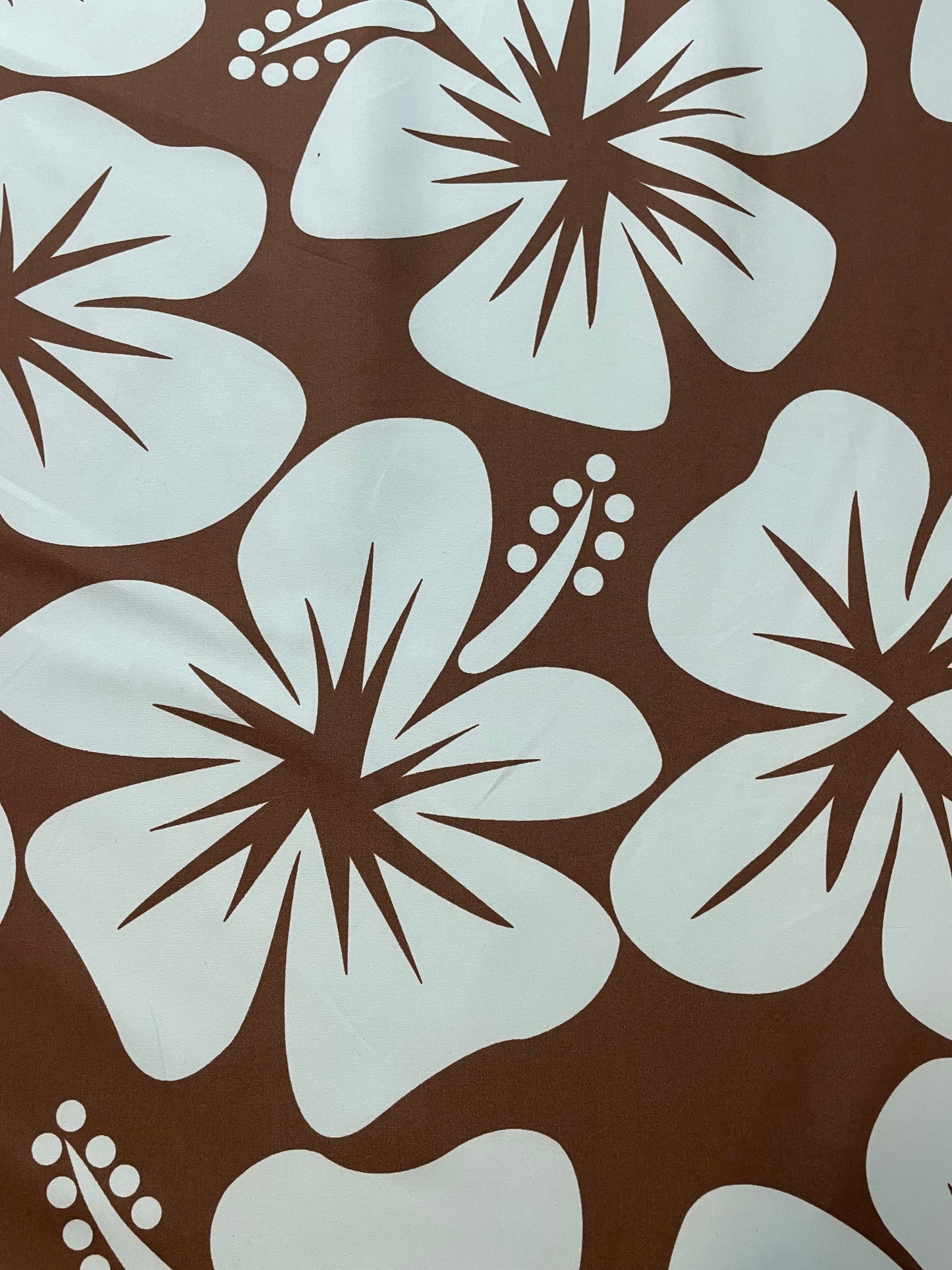 MAËL: Toile imperméable motif fleurs stylisée