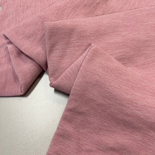 COUPON : ROSE POUDRÉ : Laine mélangée : 1.80 m