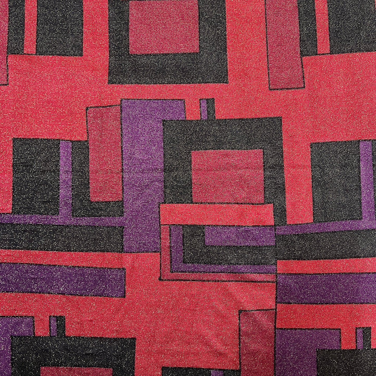 COUPON: GRAPHIKA Maille imprimée lurex : 2.55m