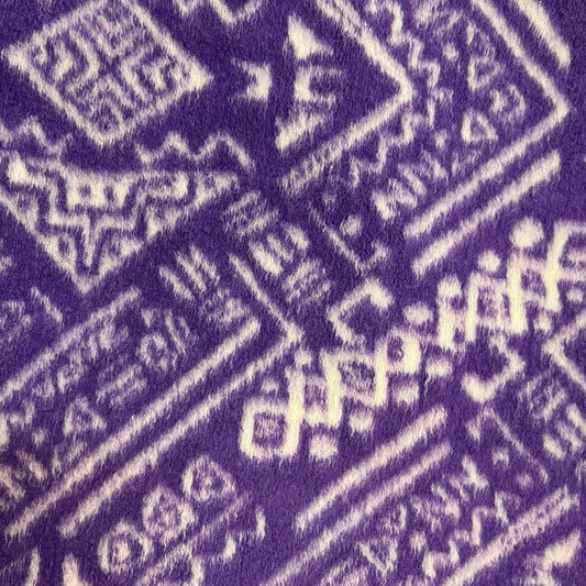 COUPON : LAINE VIOLET IMPÉRIAL : 1.80m