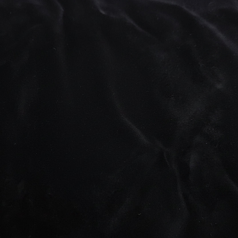 COUPON : NOIR IMPÉRIAL Velours : 1.5m