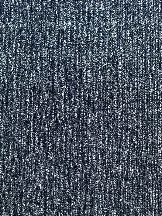 SAPHIRA: Jersey plissé Argent