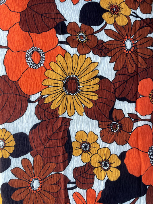 MARIGOLD: Coton Imprimé de grosses fleurs