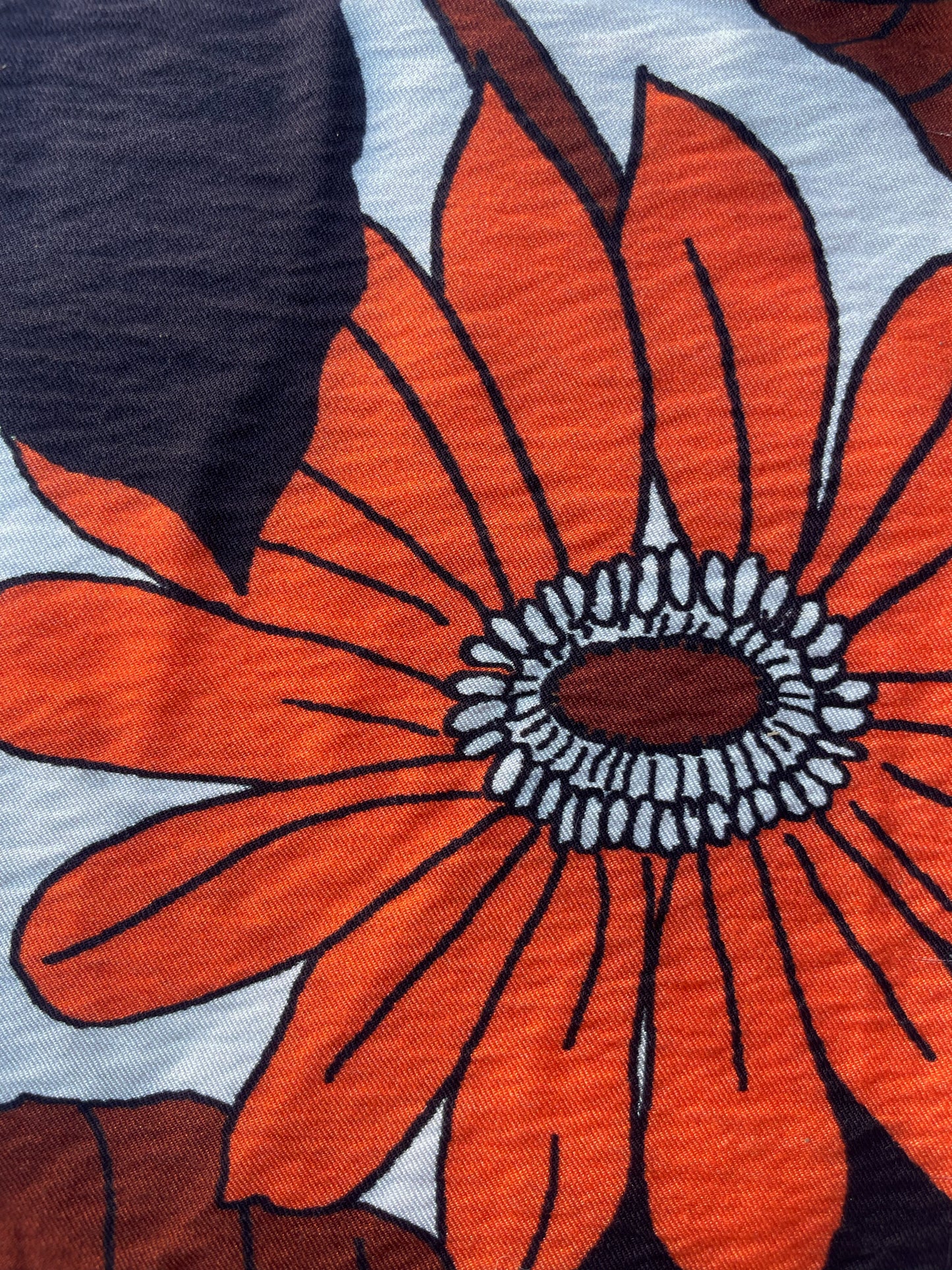 MARIGOLD: Coton Imprimé de grosses fleurs