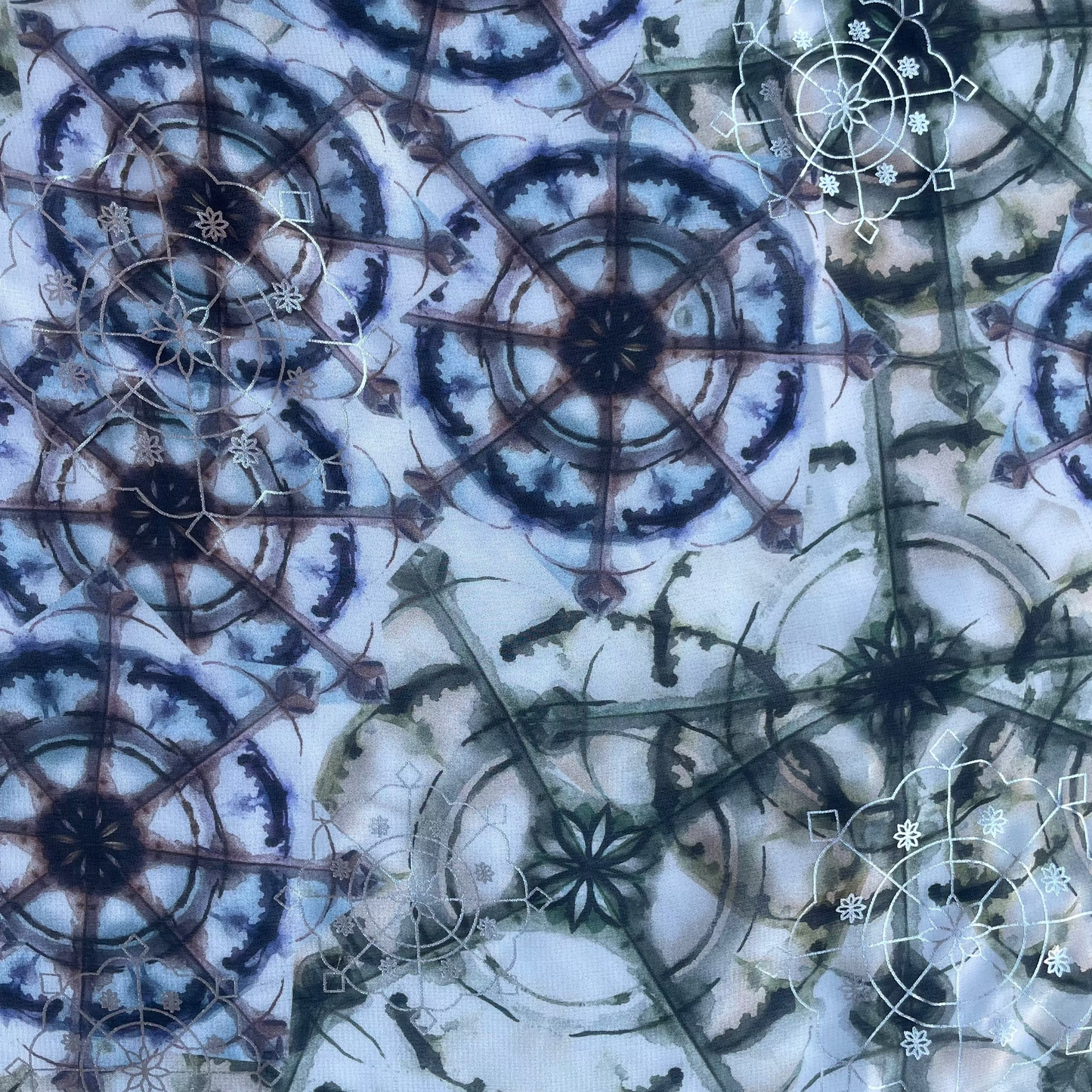 ORION: Voile de Coton Viscose imprimé