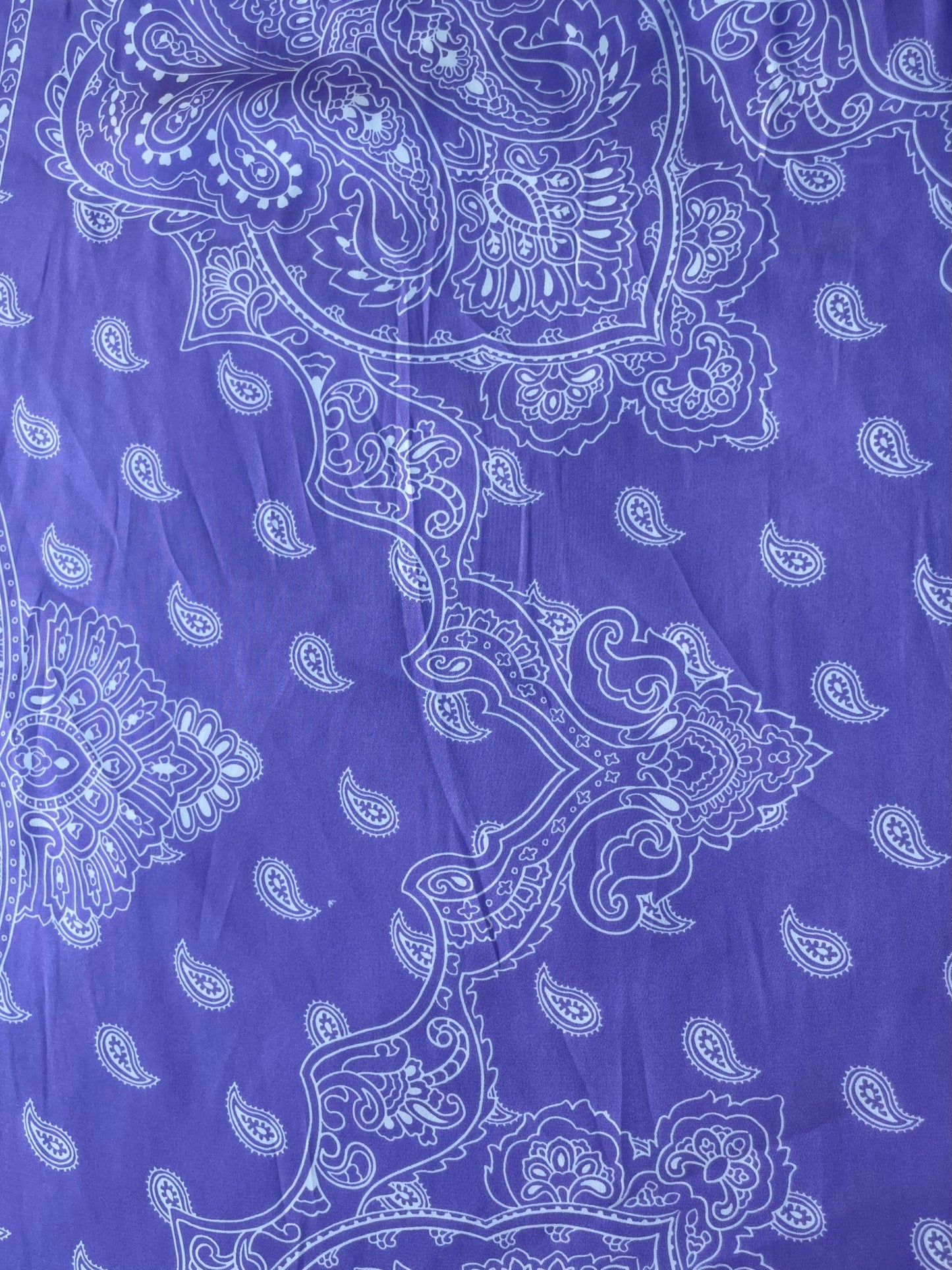 KAEL: Satin imprimé Bandana