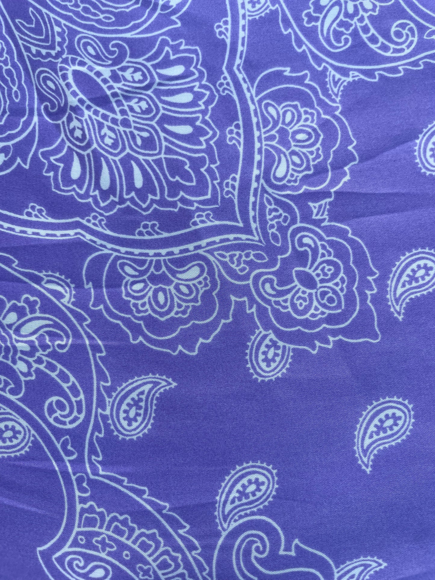 KAEL: Satin imprimé Bandana