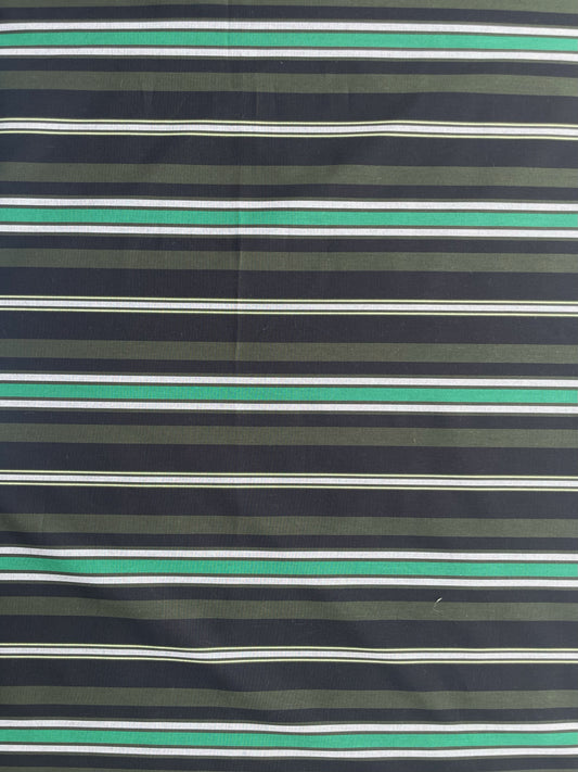 ELIO: Toile de coton Marinière Bayadère