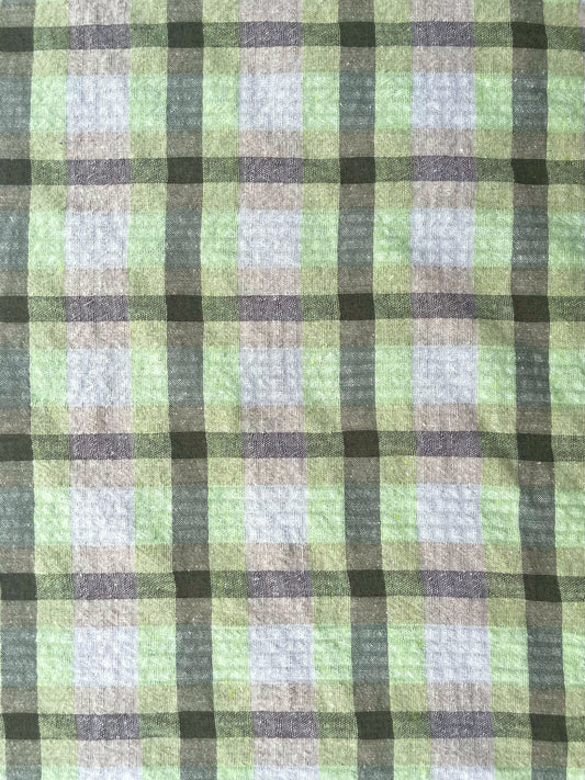 EWAN: Plaid de Coton imprimé tartan