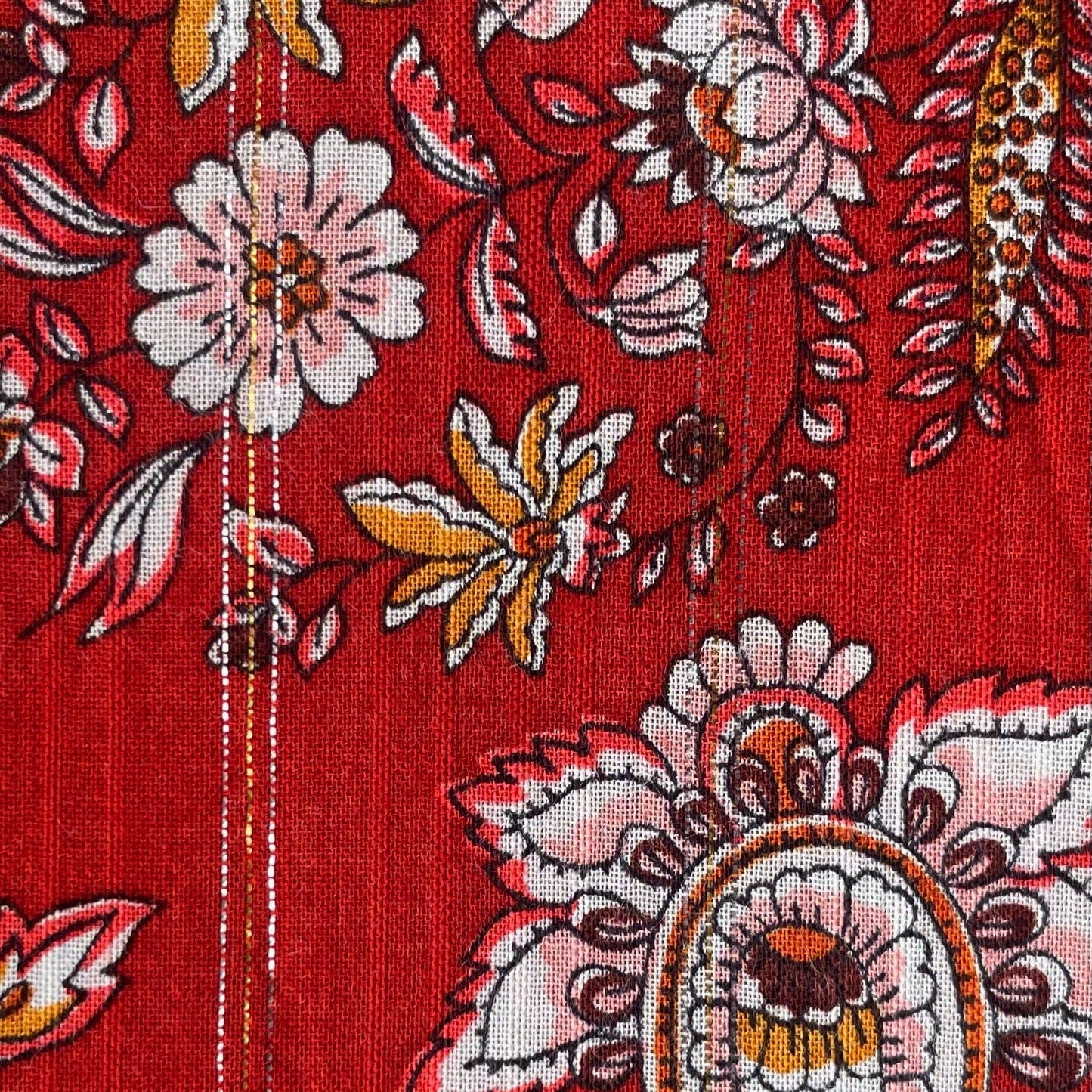 SELENA: Bohemian Printed Viscose Veil