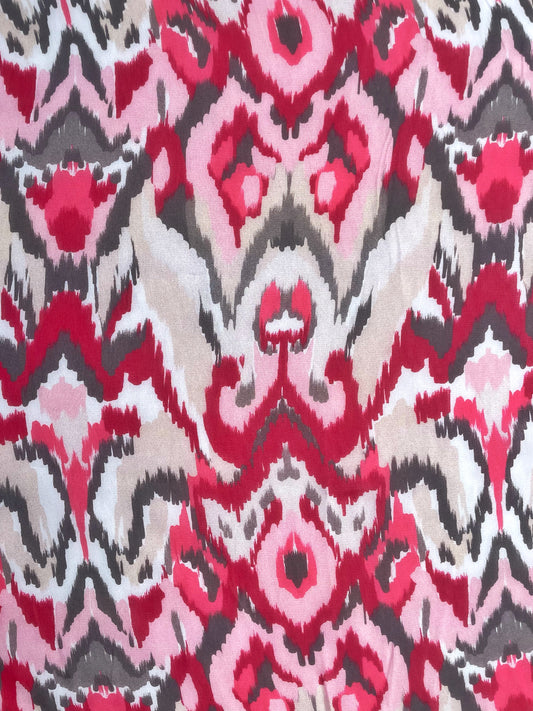 CAELIS: Voile de Viscose imprimé abstrait