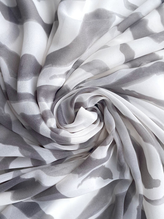 ZENYA: Voile imprimé zèbre