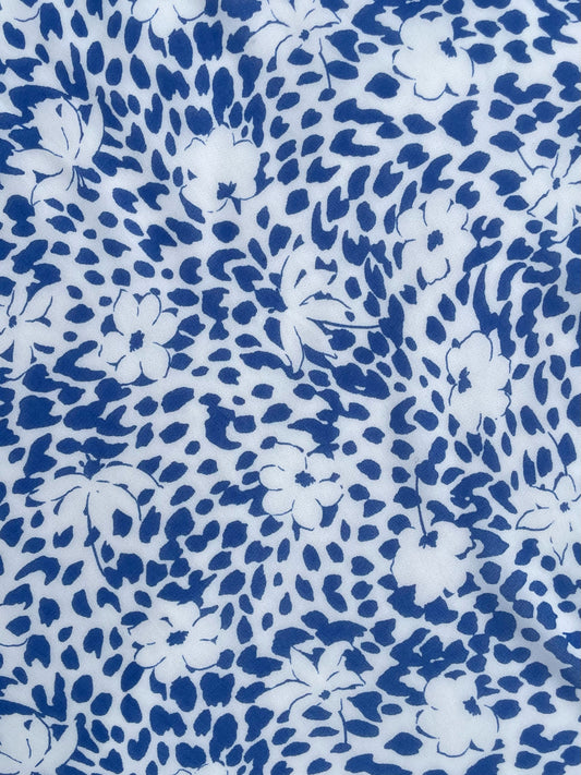 FLORELLE: Voile imprimé floral