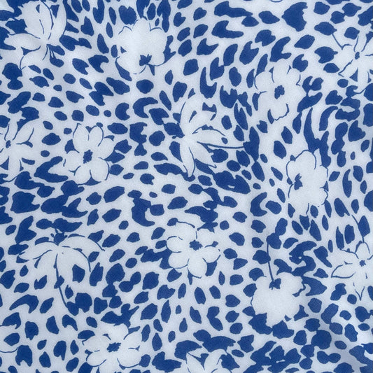 FLORELLE: Voile imprimé floral