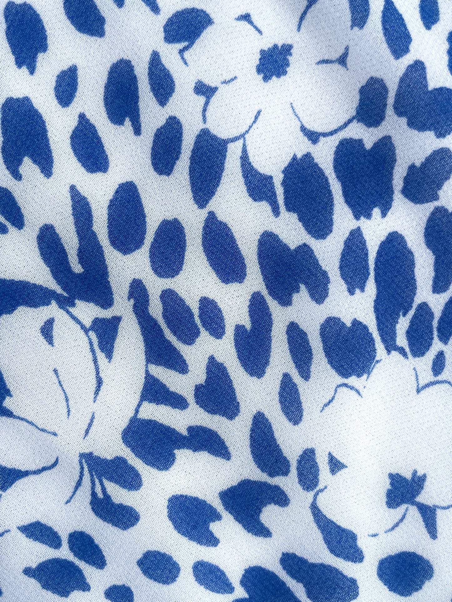 FLORELLE: Voile imprimé floral