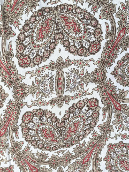 ORION: Crêpe Viscose imprimé Bohème